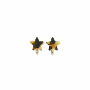 MILK X SODA MARBLE STAR EARRINGS RED