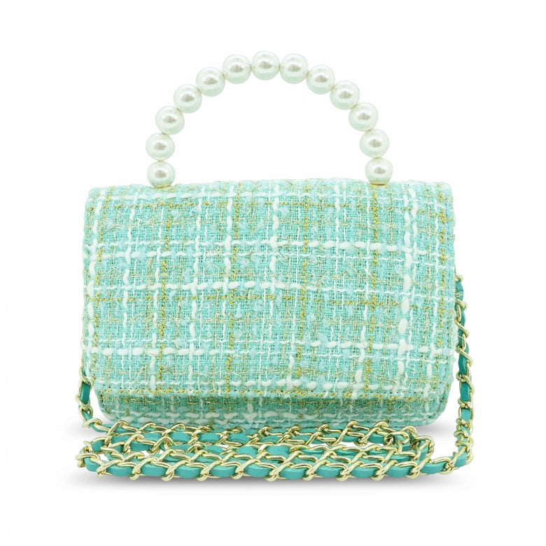 MILK X SODA AMIERA PEARL BAG MINT