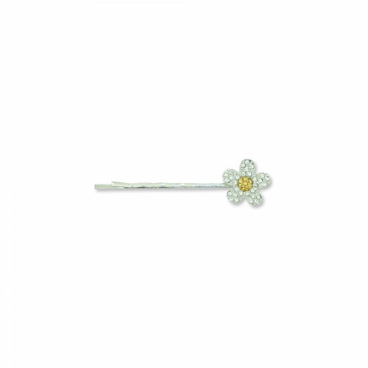 MILK X SODA LILY DAISY HAIR CLIP SILVER
