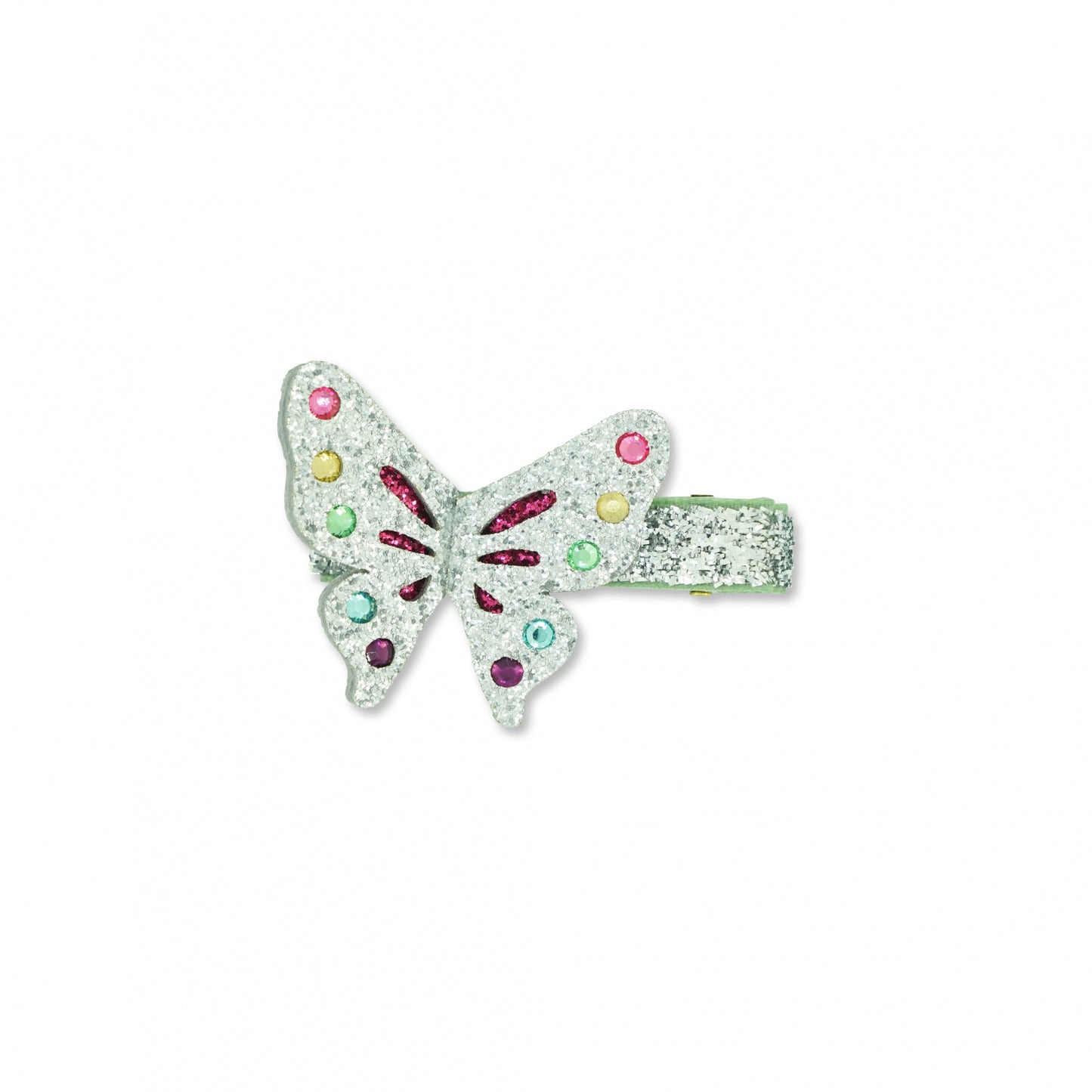 MILK X SODA APONI BUTTERFLY HAIR CLIP SILVER