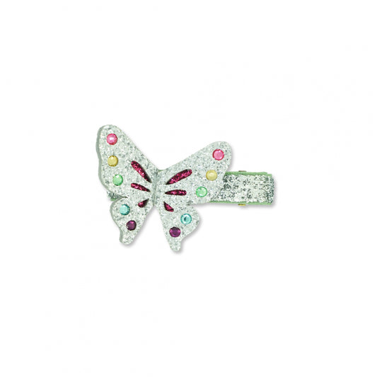 MILK X SODA APONI BUTTERFLY HAIR CLIP SILVER