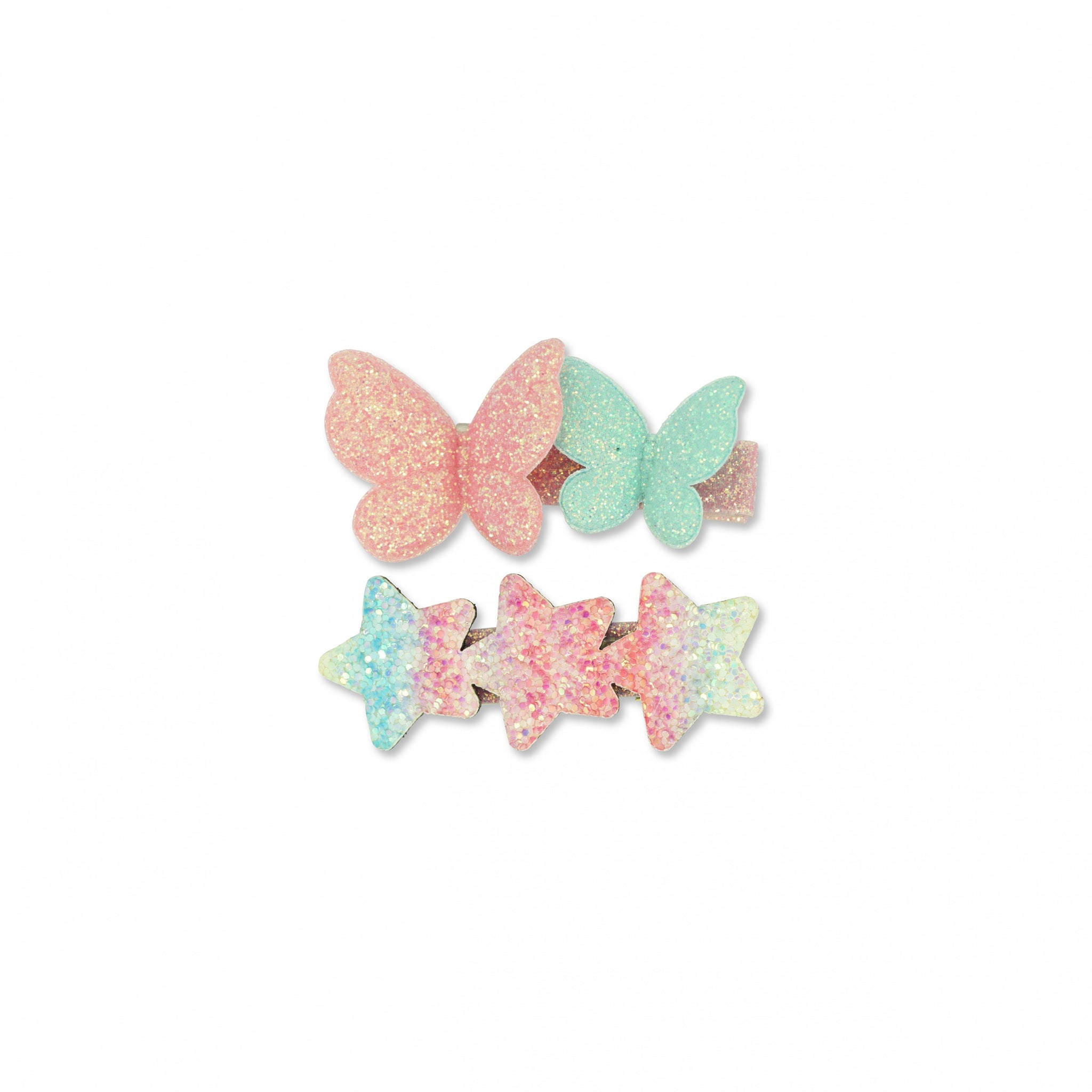 MILK X SODA STAR BUTTERFLY HAIR CLIP PINK