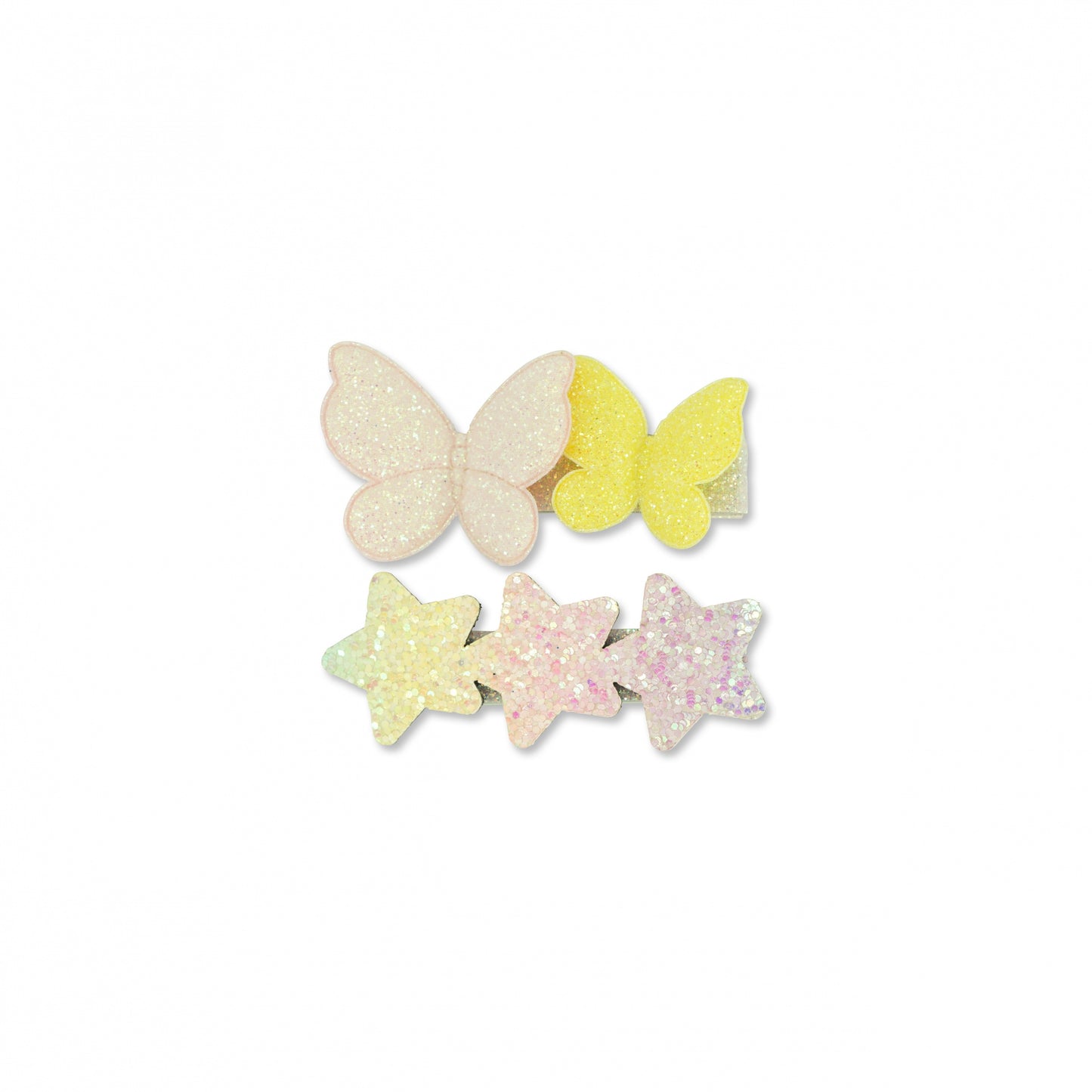MILK X SODA STAR BUTTERFLY HAIR CLIP BABY PINK
