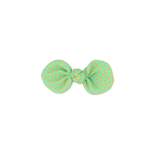 MILK X SODA POLKA DOT HAIR CLIP GREEN