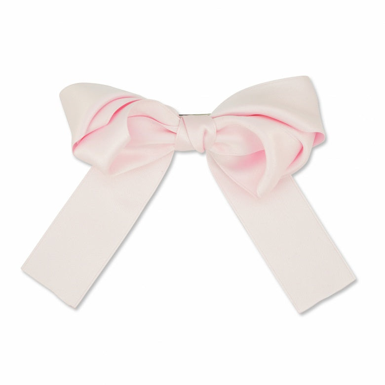 MILK X SODA OLEA RIBBON HAIR CLIP PINK