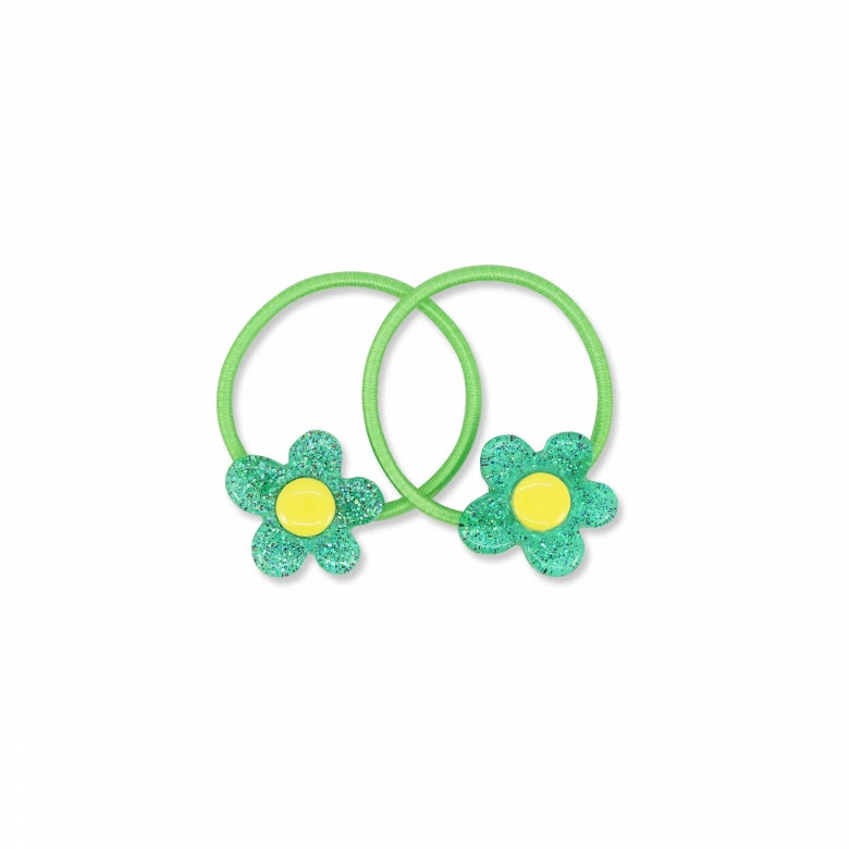 MILK X SODA JUNI DAISY HAIR TIE GREEN