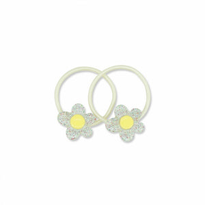 MILK X SODA JUNI DAISY HAIR TIE CLEAR