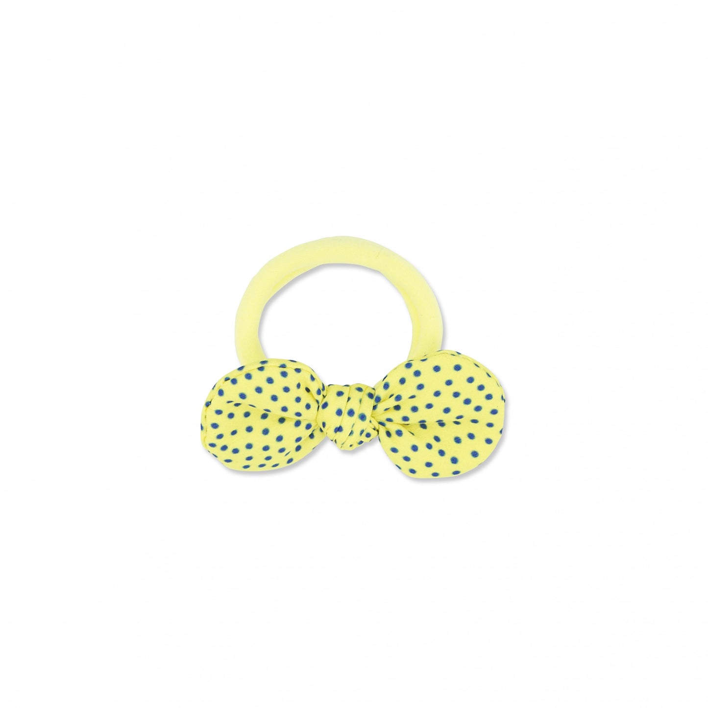 MILK X SODA POLKA DOT HAIR TIE YELLOW