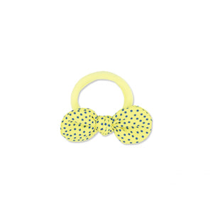 MILK X SODA POLKA DOT HAIR TIE YELLOW