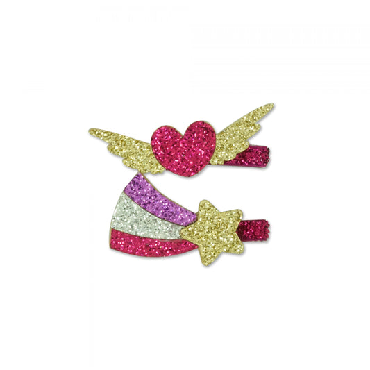 MILK X SODA ANGEL WINGS HAIR CLIP PINK