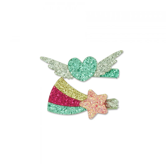 MILK X SODA ANGEL WINGS HAIR CLIP BLUE