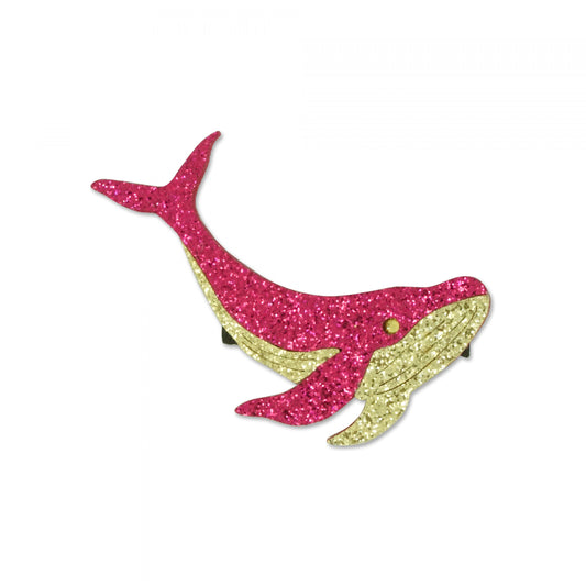MILK X SODA HUMBACK WHALE HAIR CLIP PINK