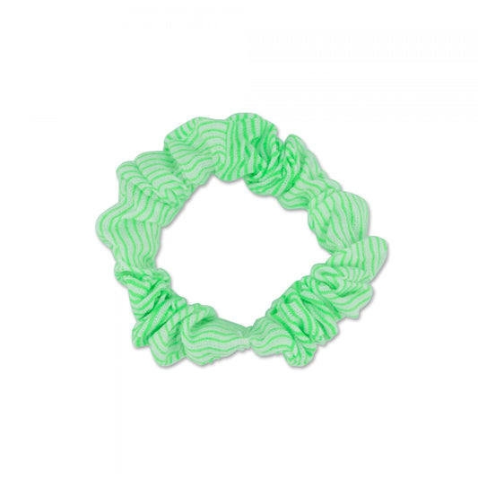 MILK X SODA STRIP SCRUNCHIE NEON GREEN