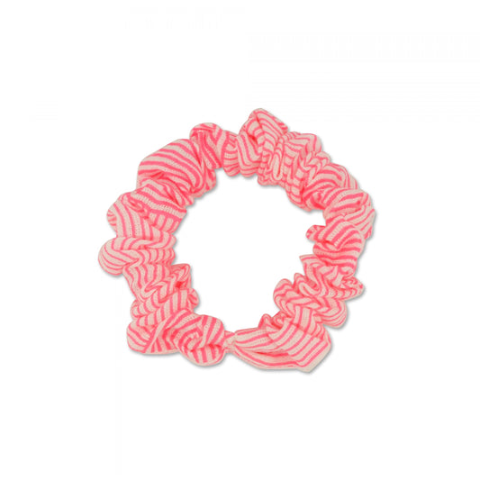 MILK X SODA STRIP SCRUNCHIE NEON PINK