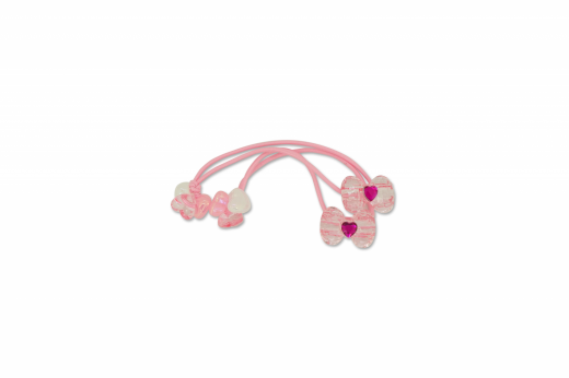 MILK X SODA HEART RIBBON HAIR TIE