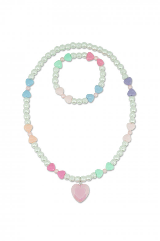 MILK X SODA RIBBON HEART SET