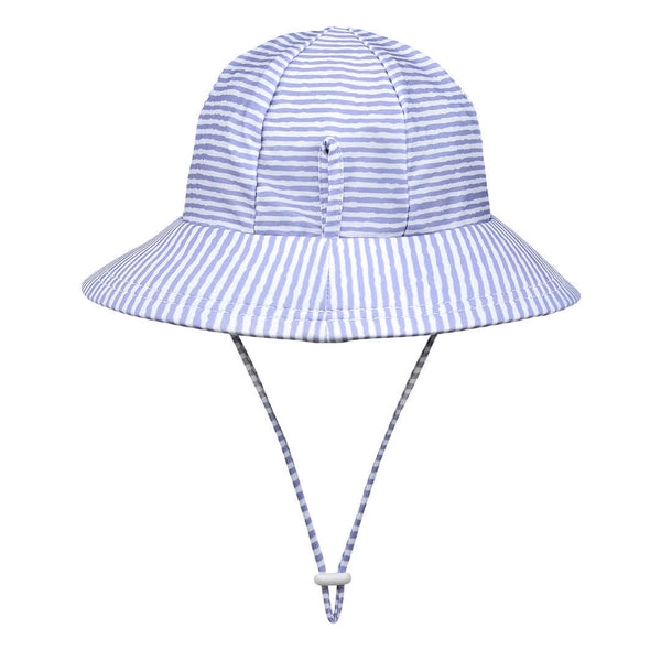 BEDHEAD HATS Girls Beach Hat Bucket UPF50+ 'Stripe' Print