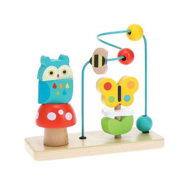 PETIT COLLAGE BUSY GARDEN WOODEN ACTIVITY TRIO