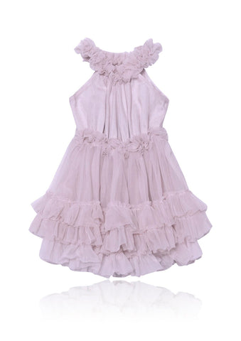 DOLLY by Le Petit Tom ® RUFFLED CHIFFON DANCE DRESS little lavender
