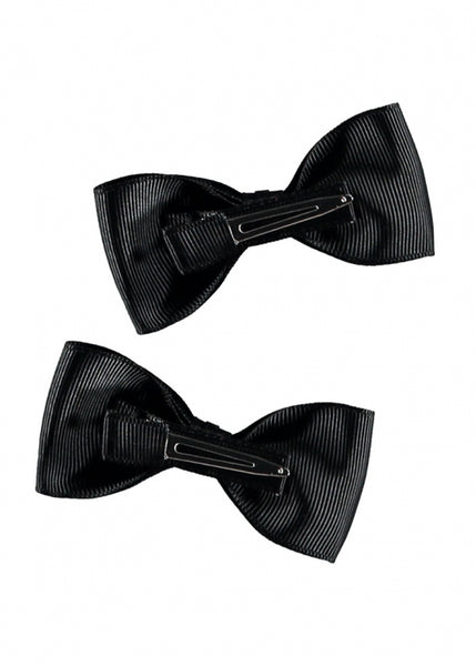 Twin Pack Bows Black