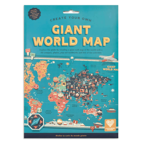 Clockwork Soldier - Giant World Map