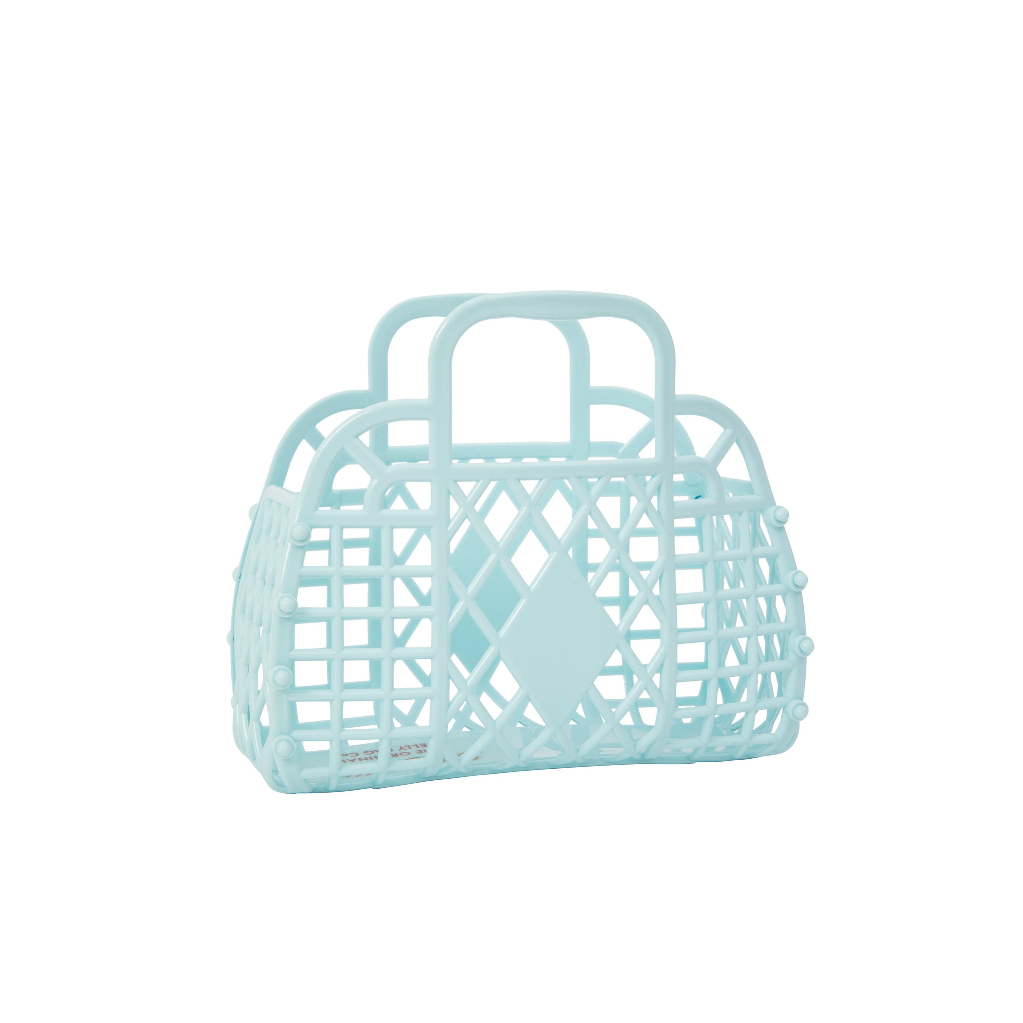 Sun Jellies Retro Basket (Mini) - Blue