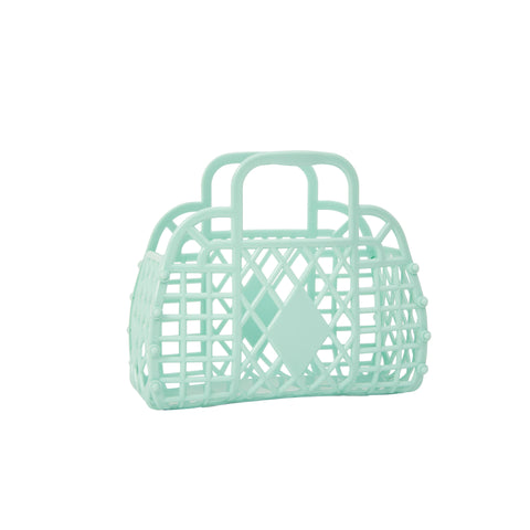 Sun Jellies Retro Basket (Mini) - Mint