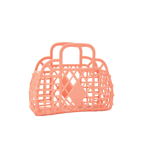 Sun Jellies Retro Basket (Mini) - Peach
