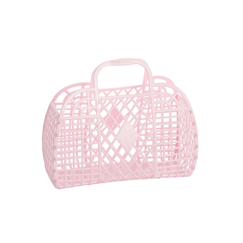 Sun Jellies Retro Basket (Mini) -Pink