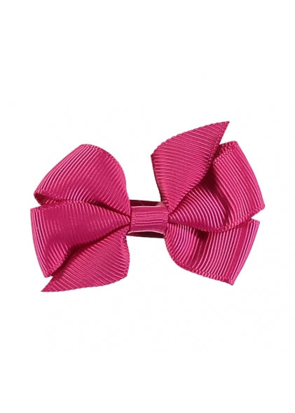 Angel's Face  Small Bow Fuschia Pink