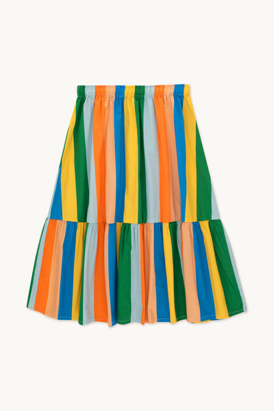 TINYCOTTONS MULTICOLOR STRIPES LONG SKIRT *multicolor*