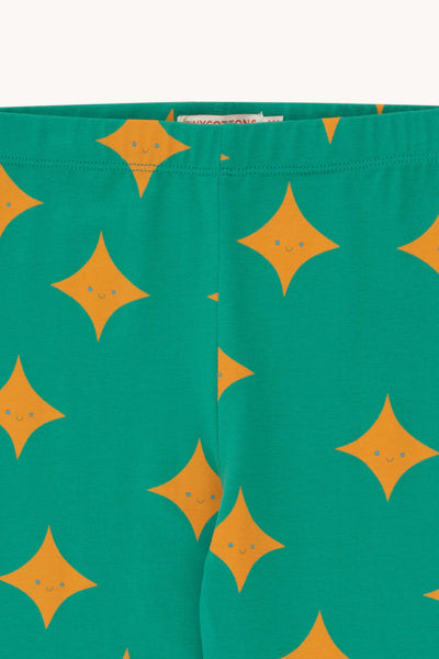 TINYCOTTONS SPARKLE PANT *deep green/orange*