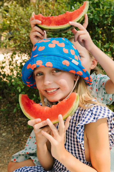 TINYCOTTONS CHERRIES BUCKET HAT