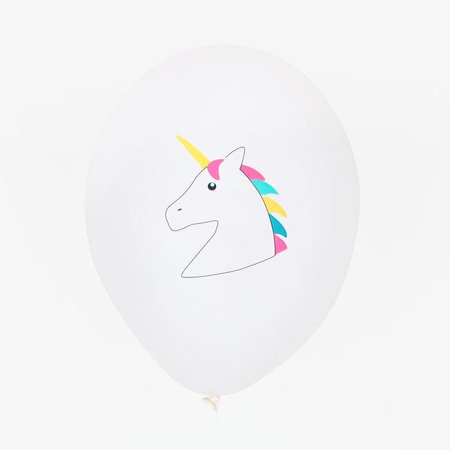 My Little Day tattooed balloons - unicorn