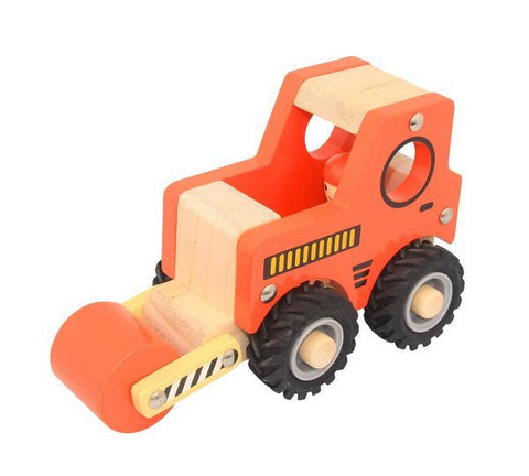 Wooden Road Roller in a box