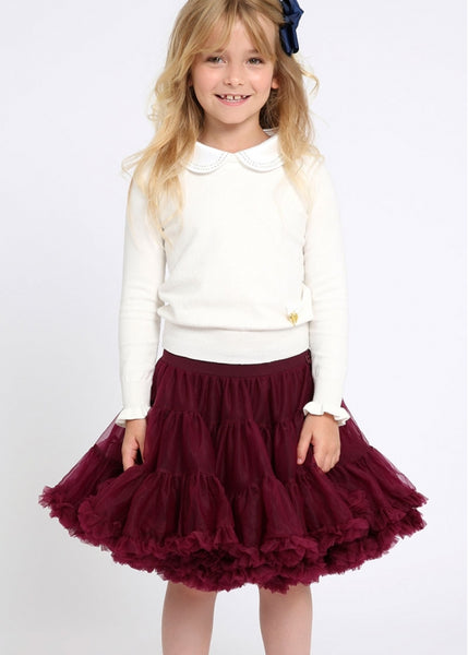 Trinity TuTu Skirt Burgundy