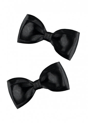 Twin Pack Bows Black