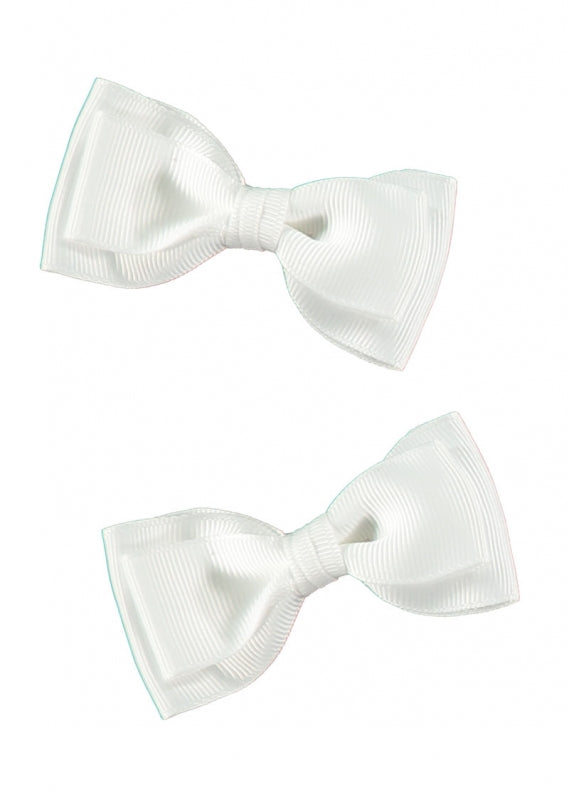 Twin Pack Bows Snowdrop