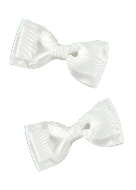 Twin Pack Bows Snowdrop
