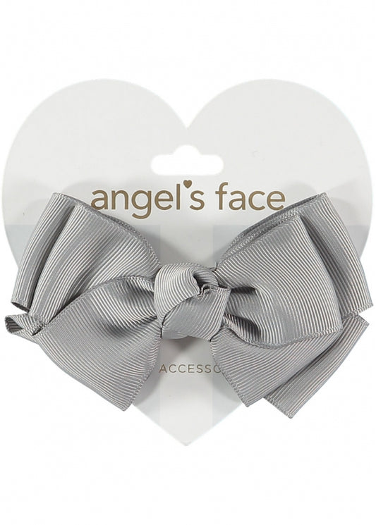 Angel's Face Big Bow Ash Grey