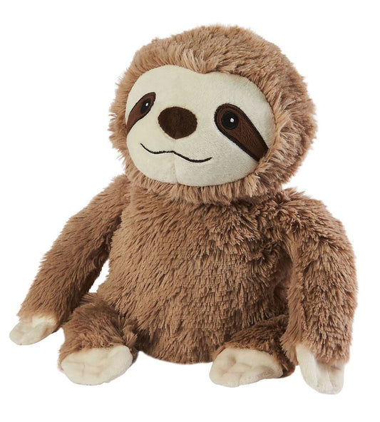 Warmies® Brown Sloth, Fully Heatable Soft Toy Scented with French Lavender