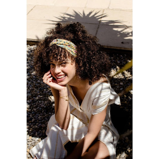 LOUISE MISHA Headband Yuriria Lemon Flowers WOMEN